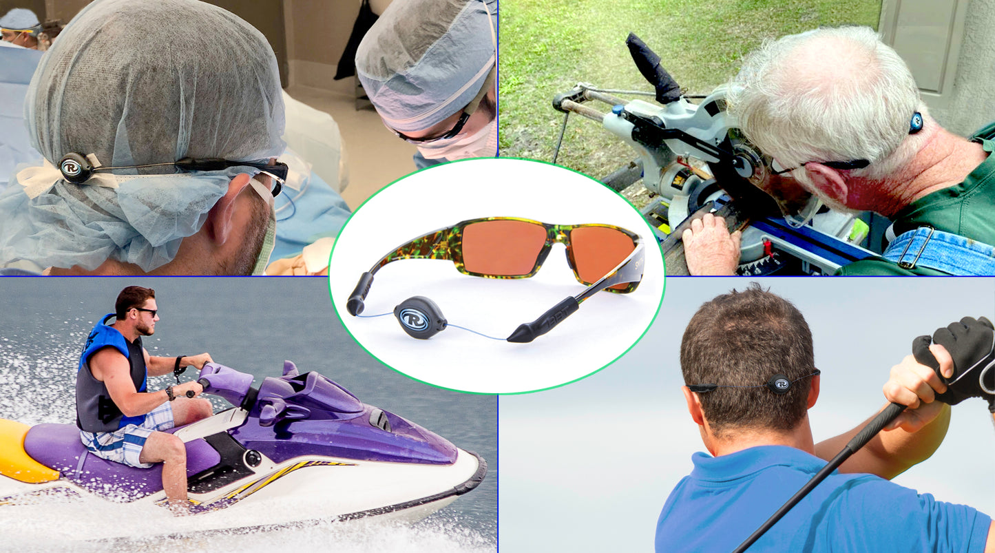RETRAX Retractable Eyewear Retainer (Locking)