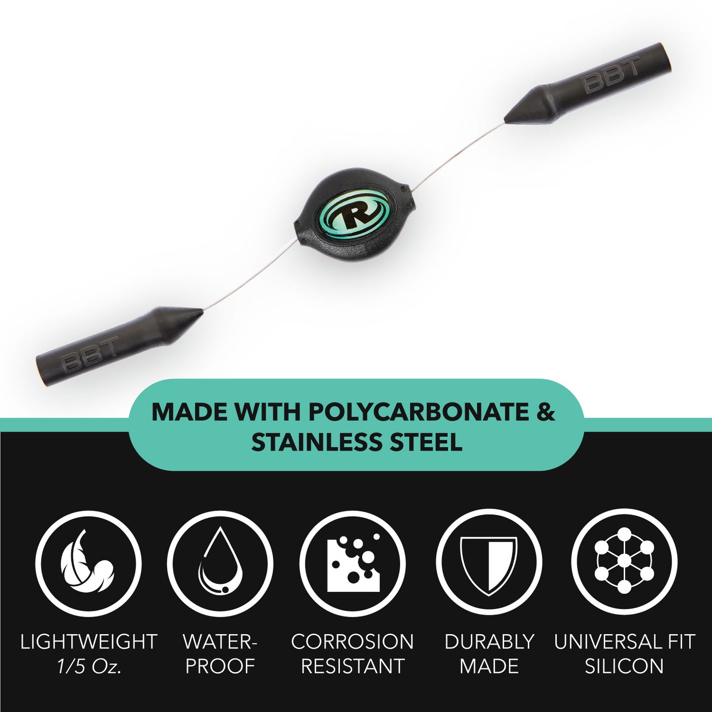RETRAX Retractable Eyewear Retainer (Locking)