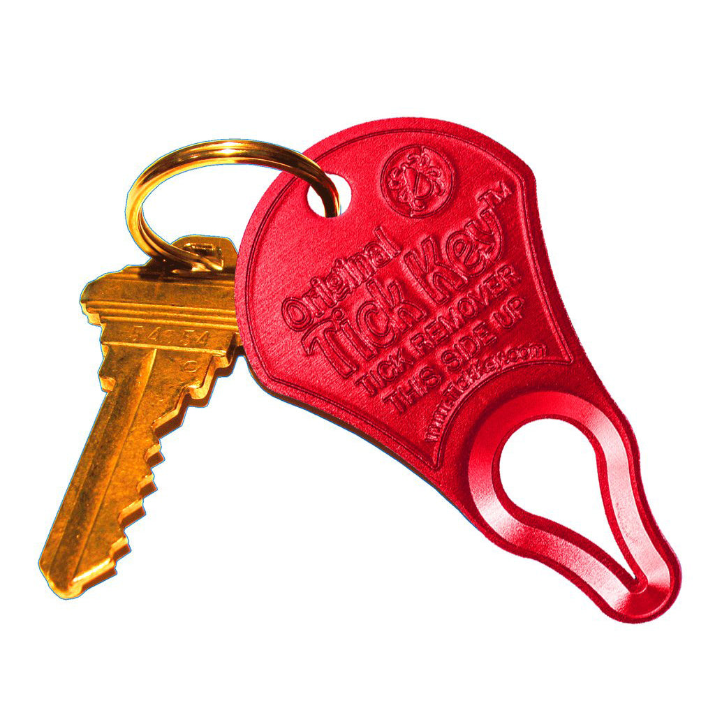 TickKey Tick Remover is the only tick removal device on the planet that uses natural forward leverage to remove the entire tick, head and all, quickly and safely without touching or squishing even the toughest engorged ticks.