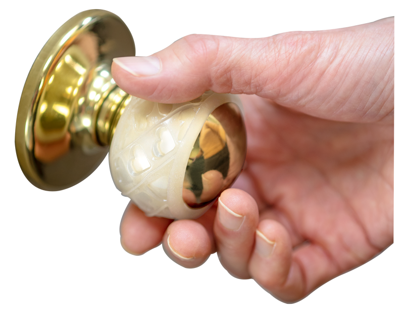 Luv-Handle Doorknob Grip